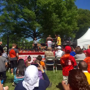 Time for some wrestling!!