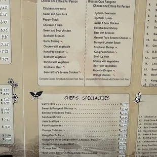 Menu.
