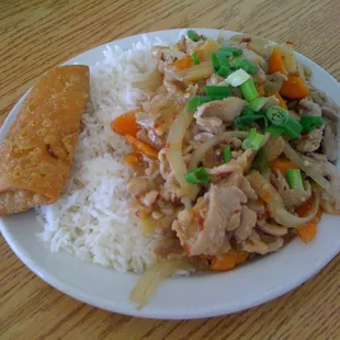 Mongolian Chicken Lunch Special