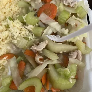 Moo Goo Gai Pan Chicken