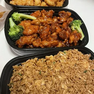 Kung Pao Chicken, General Tso's Chicken, Chicken Fried Rice