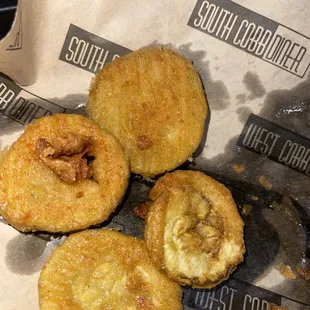 Fried Pickles ( they were so good I almost forgot to get a picture)