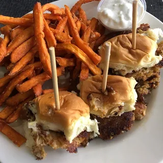 Crab Cake Slider Sandwich