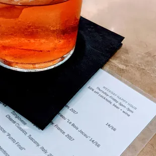 Happy Hour (Th-Fr) 50% off   $5