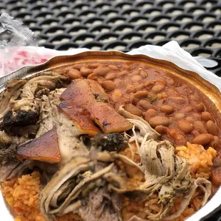 Pull pork platter, large