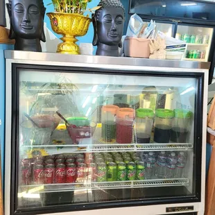 Drinks and condiments