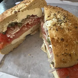 Smoked Salmon Bagel