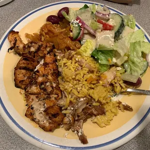 Plateful of yummy food!!