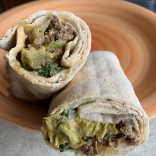 Chicken Kafta Pita Wraps