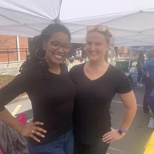 Shaquana and Nichole from Penrose apartments