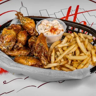 Garlic Parmesan Wings
