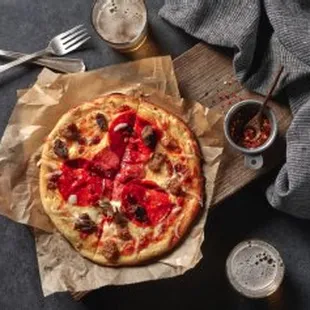 Our all-meat personal!