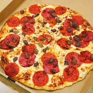 The &quot;Meats&quot; Pizza
