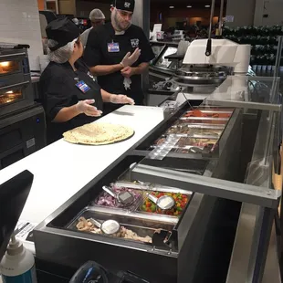 sushi and sashimi, interior