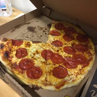 pizza, food