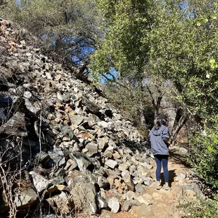 10.30.22 rock wall fence?