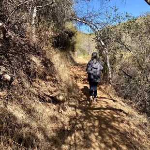 10.30.22 The trail is well defined with no intersections