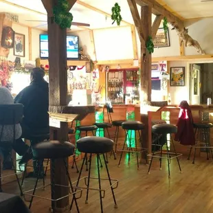 people sitting at the bar