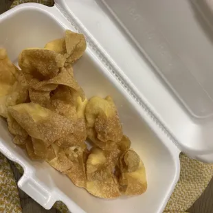 A4. Fried Crabmeat Rangoon