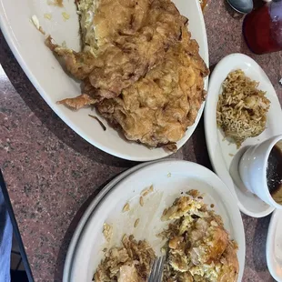 Shrimp egg foo young