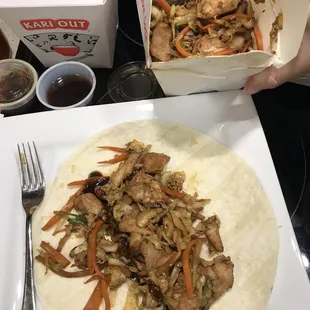 Moo shu chicken
