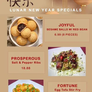 Lunar new year is around the corner. Start your prosperous new year with these delicious special dishes