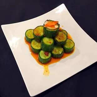 Spicy Pickled Cucumber