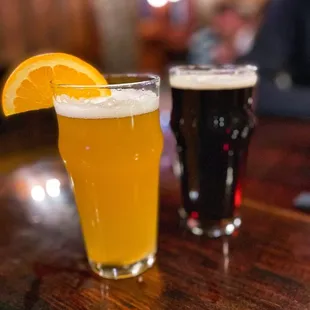 honey badger wheat &amp; oaktown pecan brown