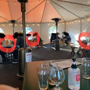 Tables void of food