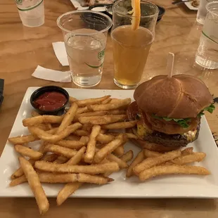 Deadwood Porter BBQ Burger