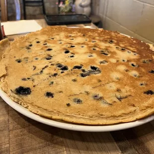 Blueberry pancake