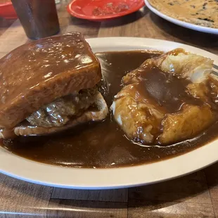 Hot meatloaf