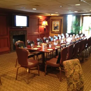 Downstairs dining area