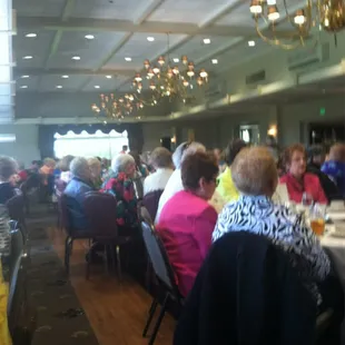 At the annual