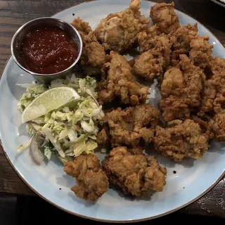 Fried Gulf Oysters