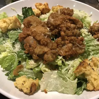Fried Oyster Caesar Salad
