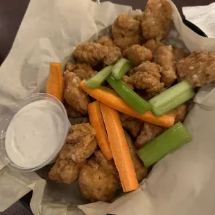 Boneless chicken wings