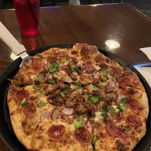 Hotel Special Pizza small $14 - August 2022