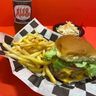 Beer cheese burger special