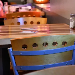tables and chairs