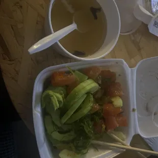 This was supposed to be a Poke Bowl, I paid $31 for this tiny portion and it was mediocre at best.