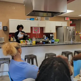 Cooking class, very interesting