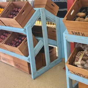 a variety of fruits and vegetables