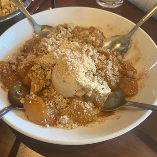 Peach Crumble