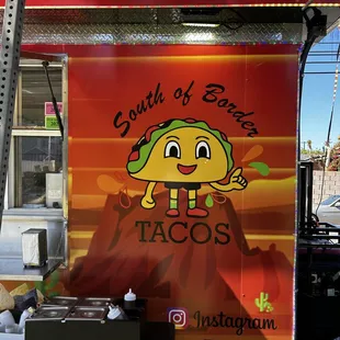 SOB street tacos Trailer how it looks