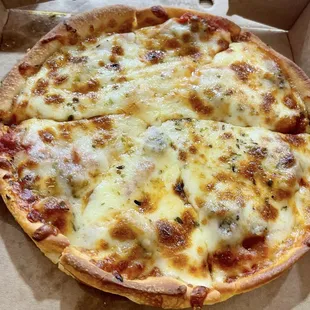 Sausage pizza at the Center Grove game. So good!!