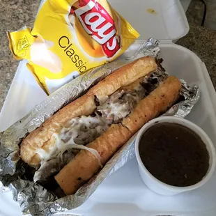 Italian beef to go