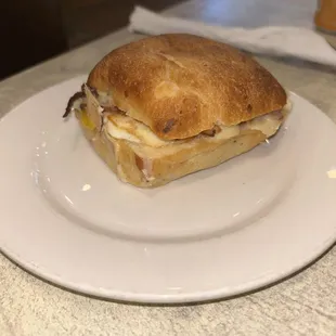 Basic breakfast sandwich