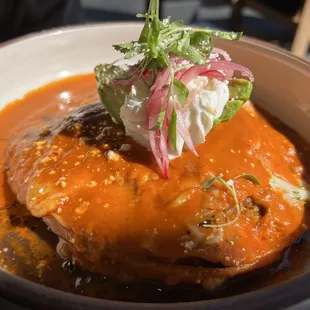 Stacked Birria Enchiladas