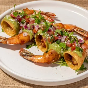 Shrimp Taquitos